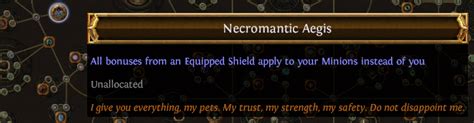 poe necromantic aegis